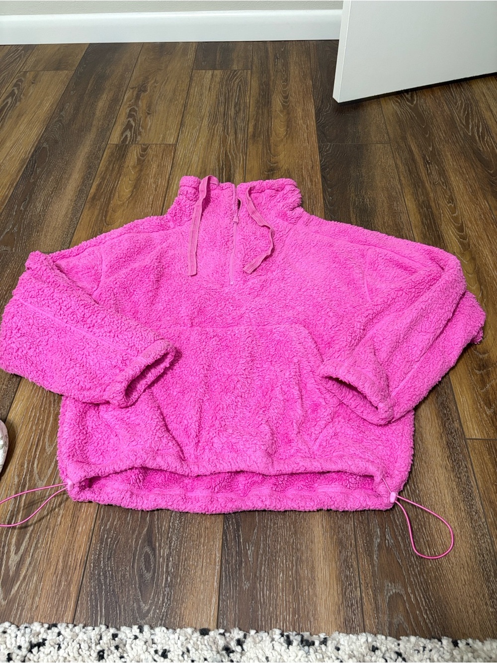 Free people X FP movement Big Sky Hi Neck Pullover in Pink Medium